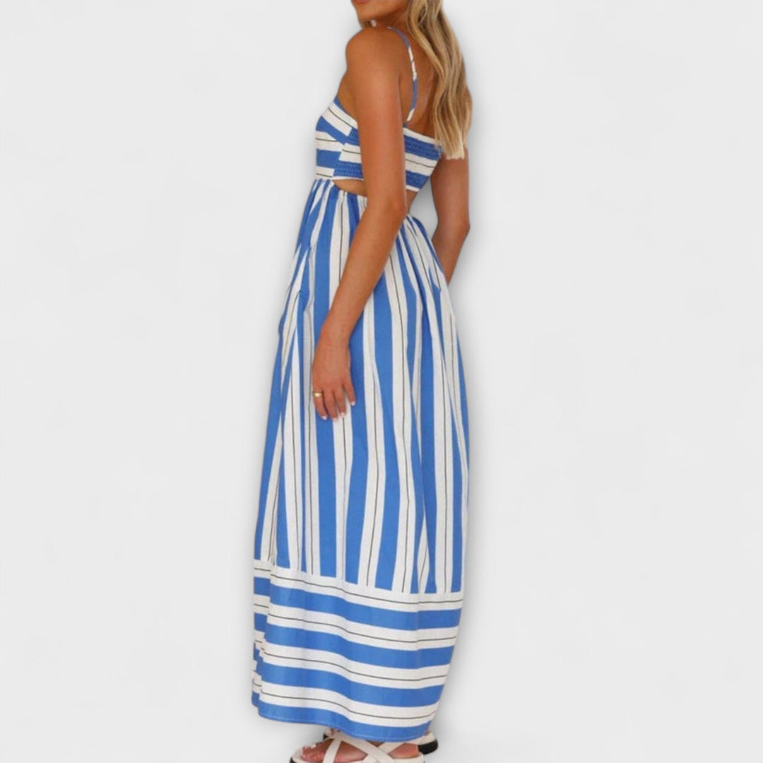 Rosa - Vestido Casual a Rayas