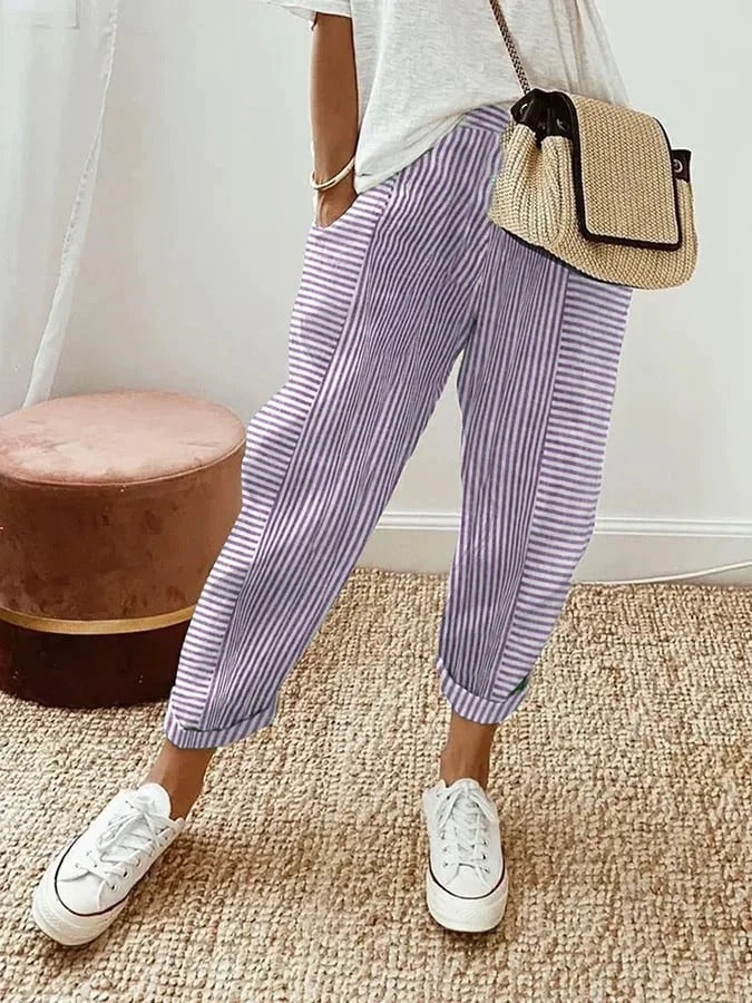 Lora - Pantalón Rayado